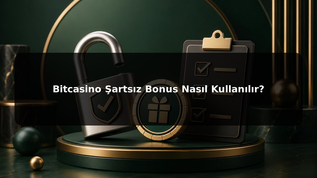 Bitcasino Şartsız Bonus Nasıl Kullanılır konulu Bitcasino görseli